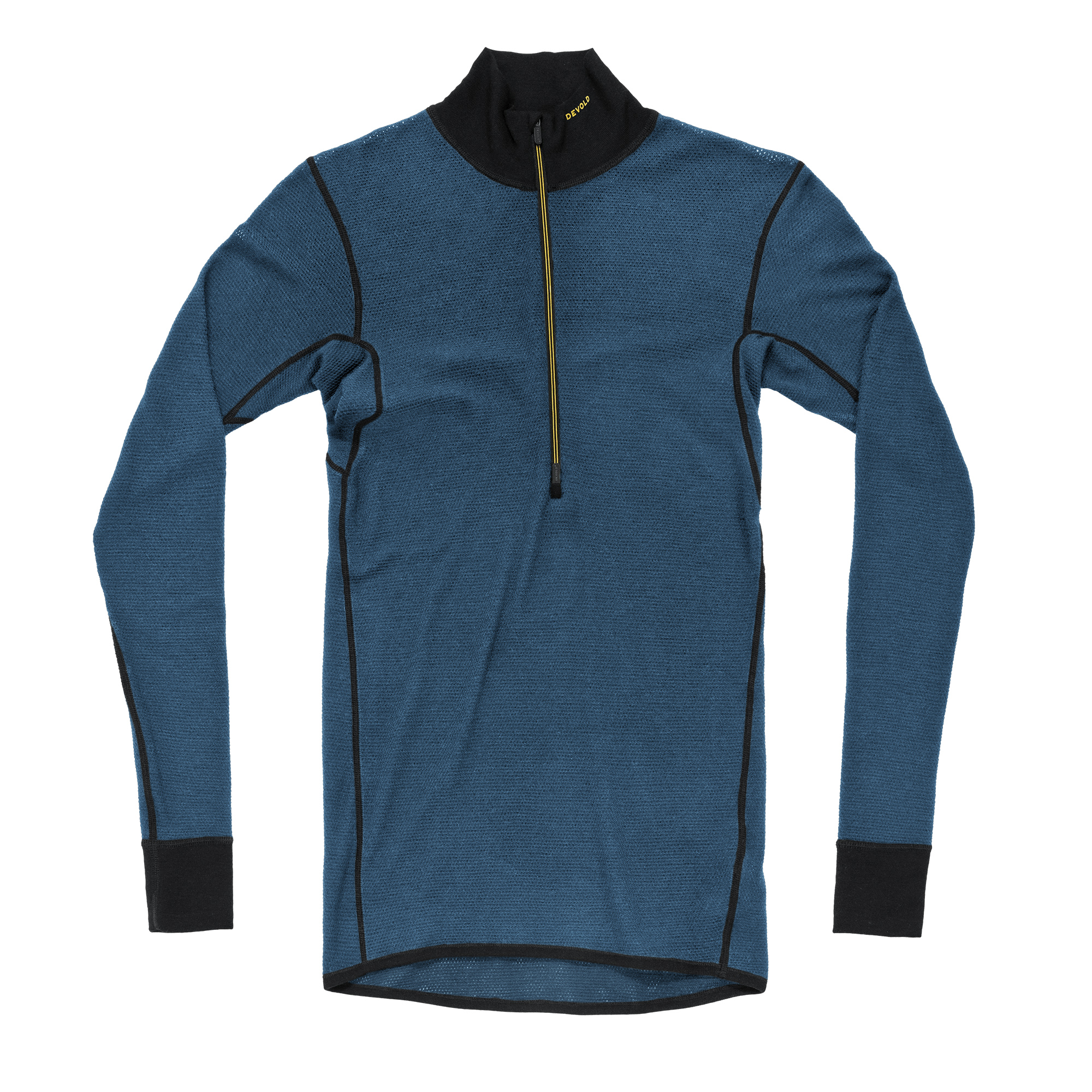 Devold Wool Mesh 190 Halv Glidelås Langarmet T-skjorte