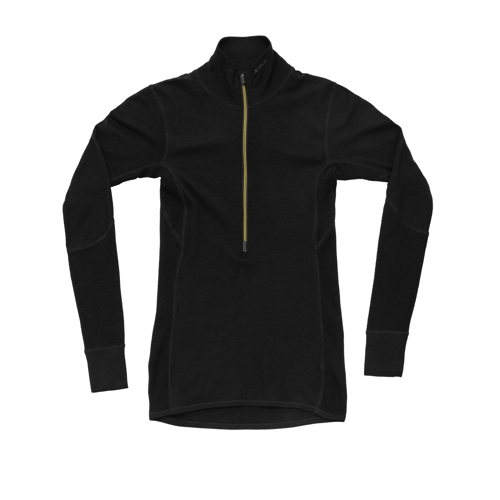  WOOL MESH 190 ZIP NECK WMN