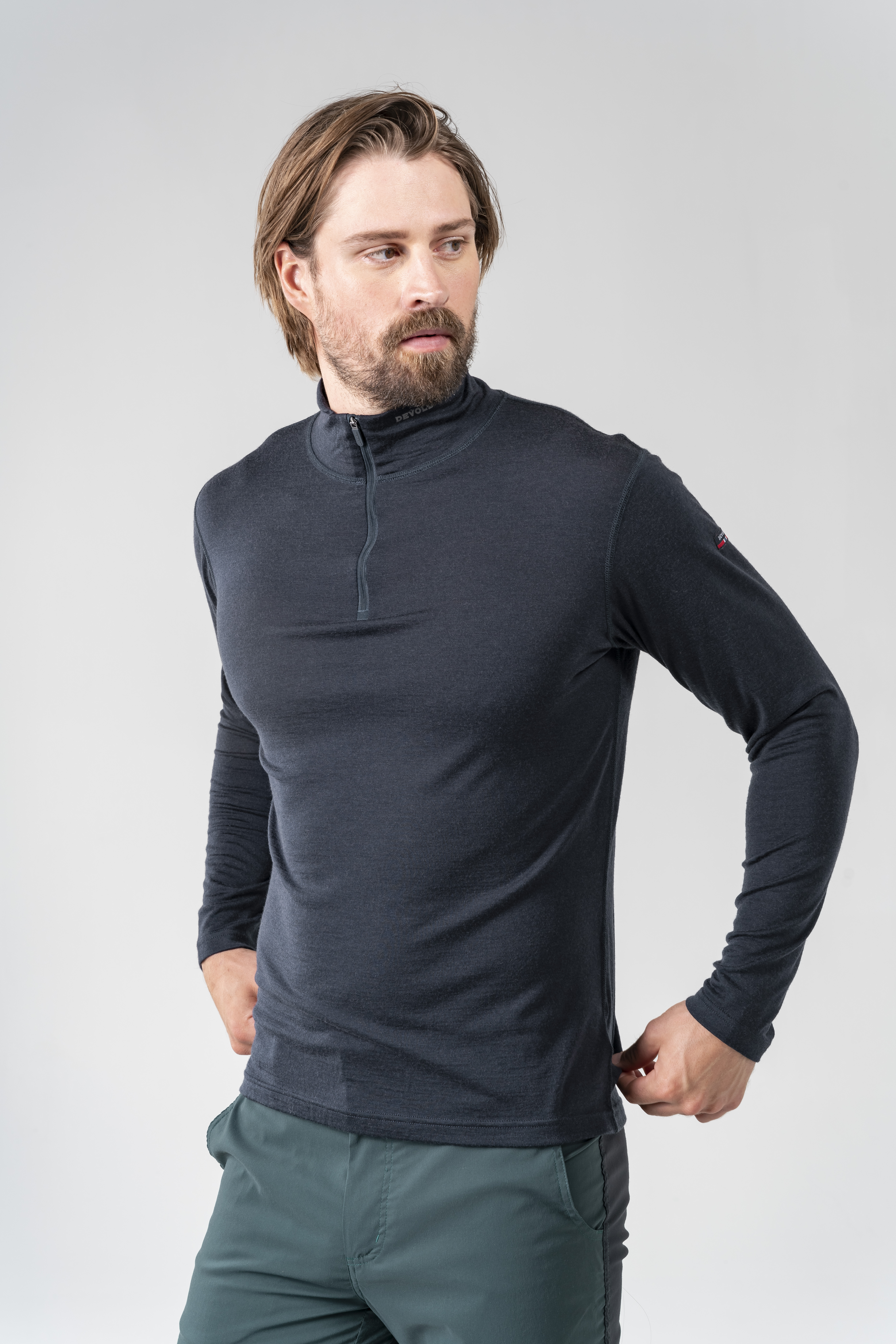 Devold breeze man half zip 2025 neck