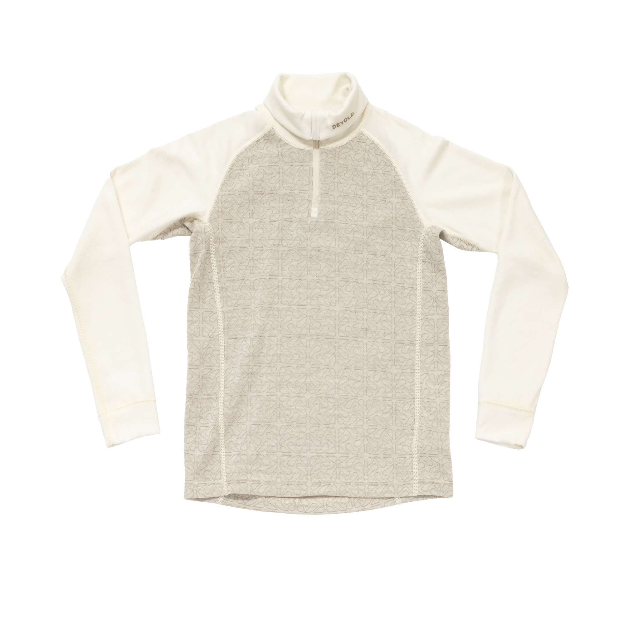  DUO ACTIVE MERINO ZIP NECK JR