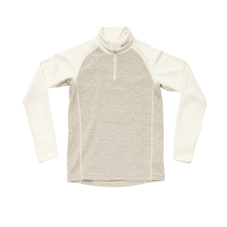 DUO ACTIVE MERINO ZIP NECK JR
