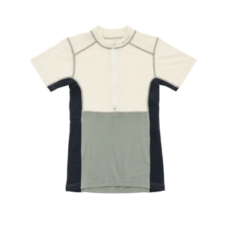 LAUPAREN MERINO 190 ZIP TEE WMN