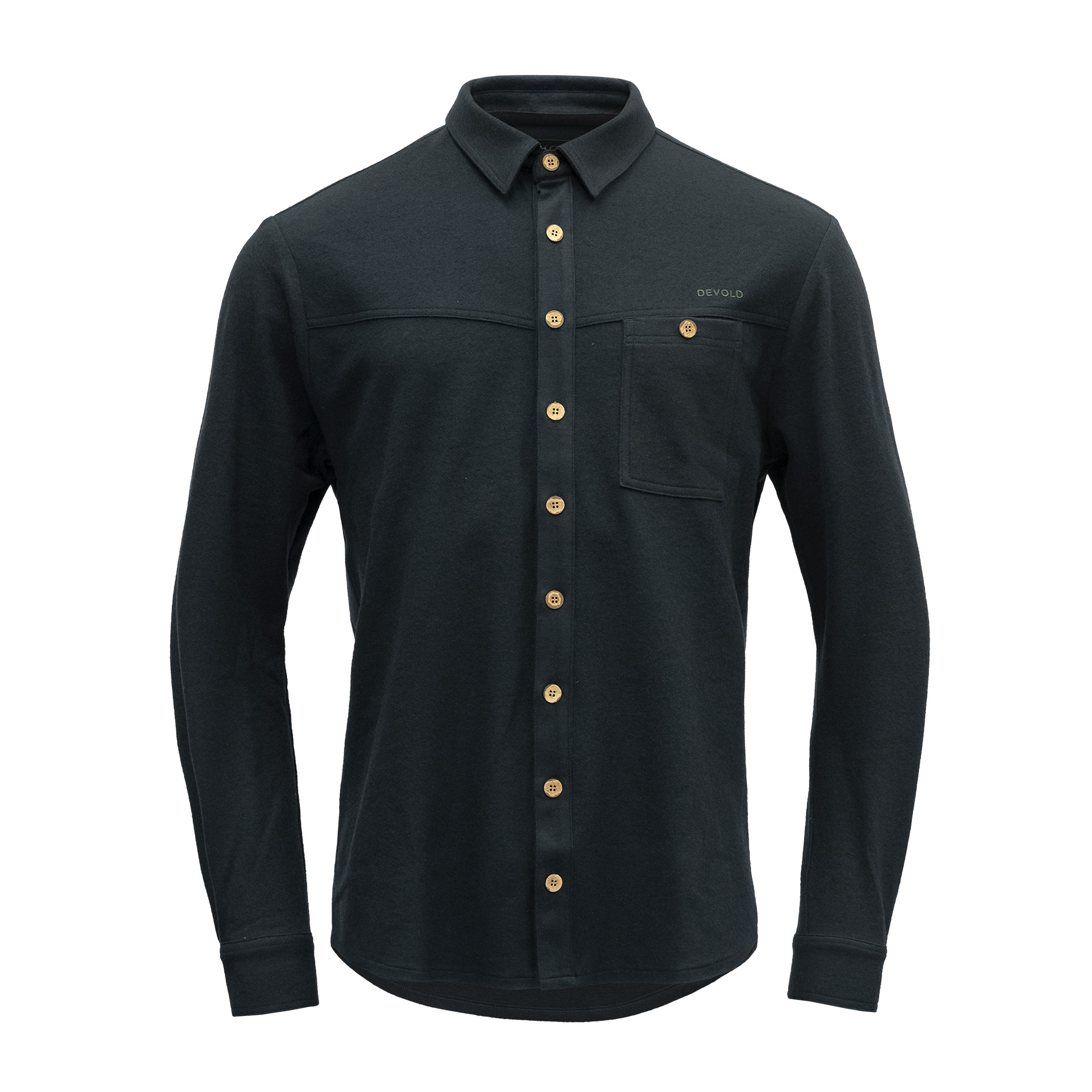 Bilde av Keipen Merino Button Shirt Man