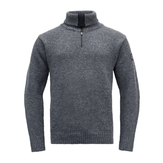 NANSEN WOOL ZIP NECK