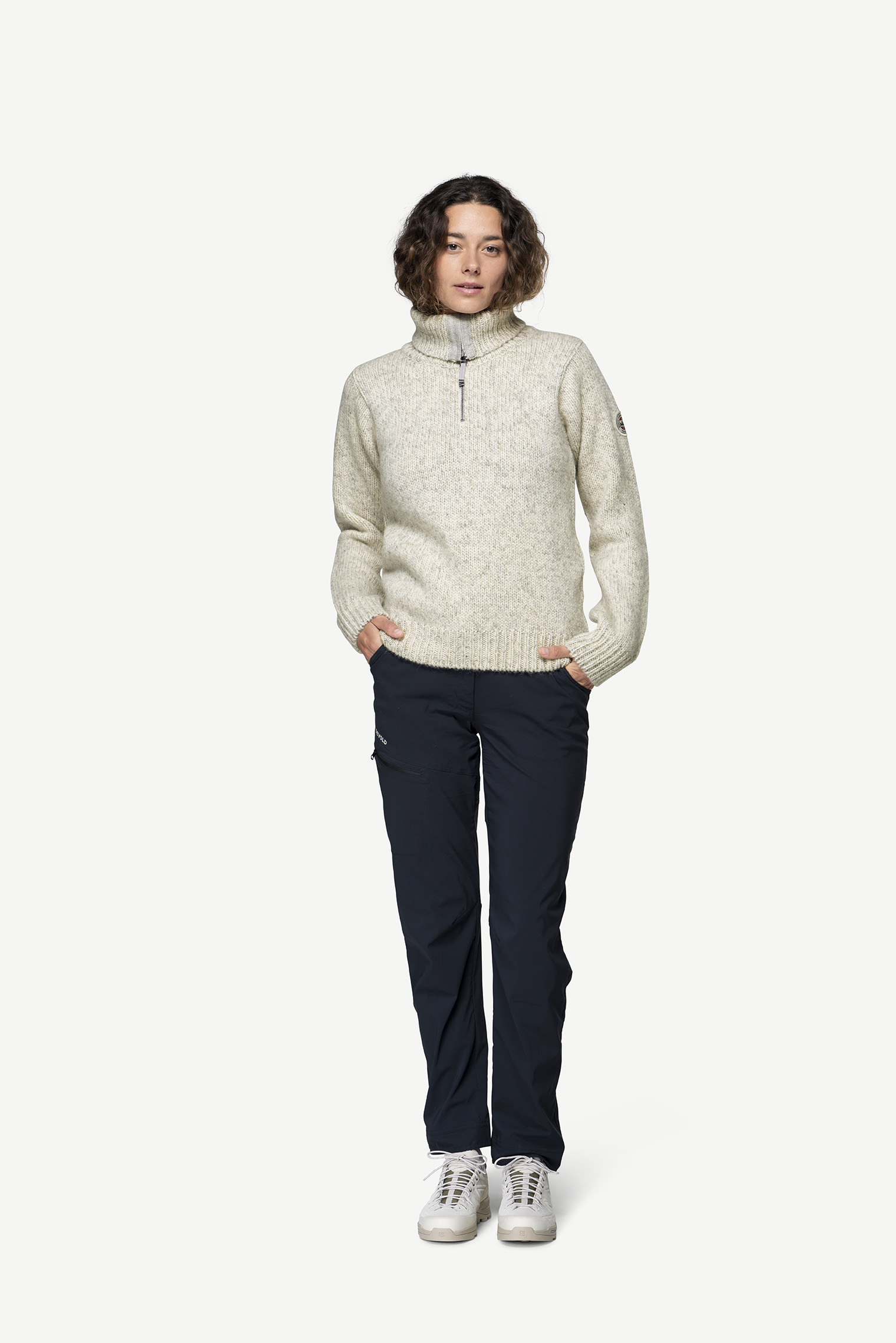 NANSEN WOOL ZIP NECK - Devold of Norway