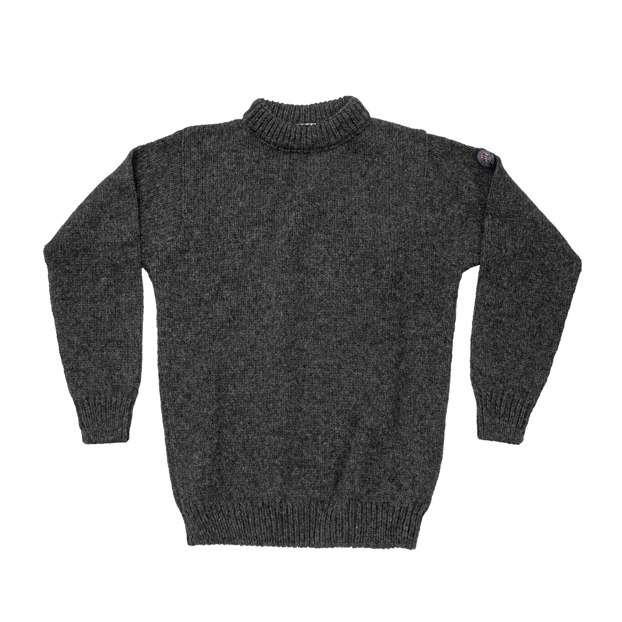 Devold Nansen Man Sweater Crew Neck Anthracite