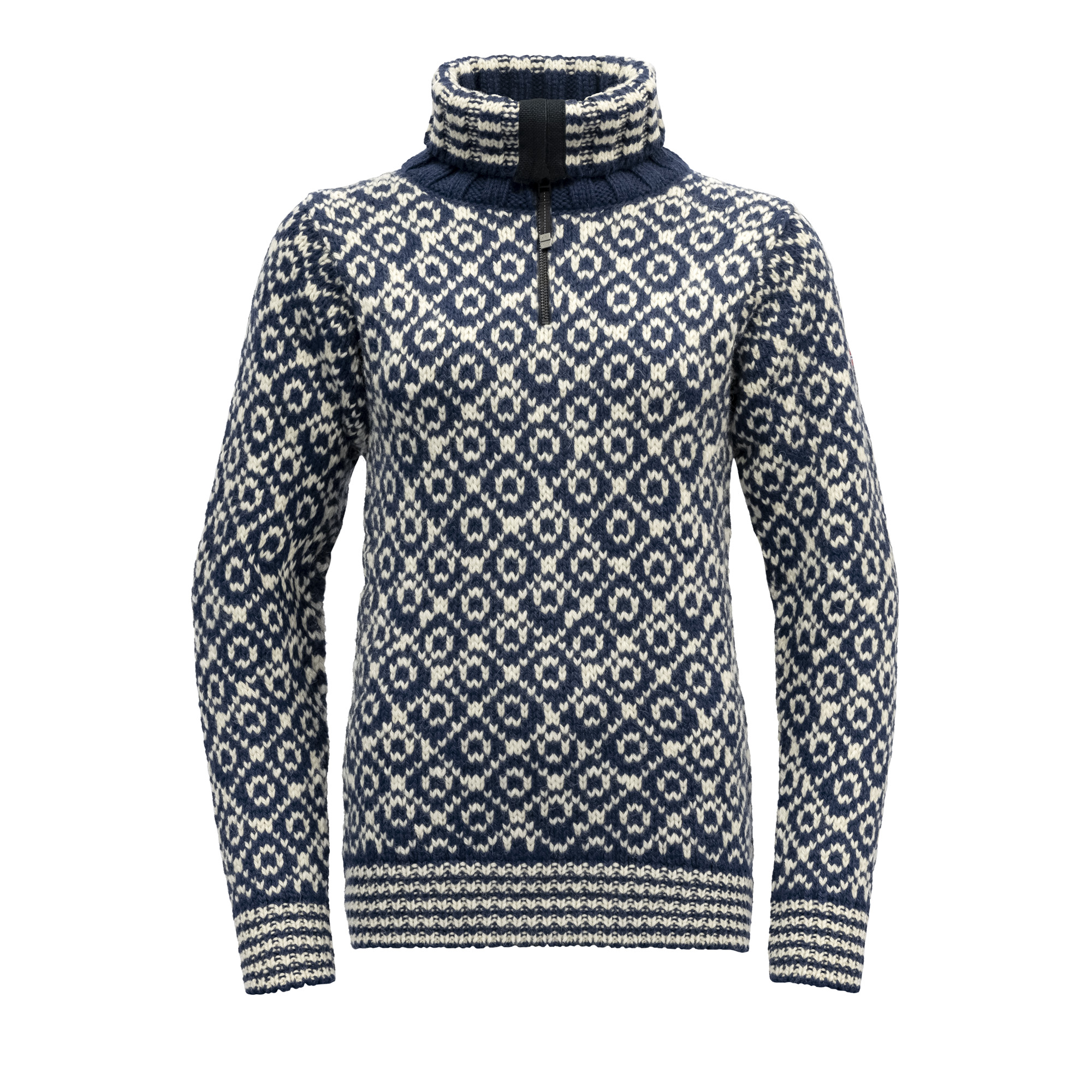 SVALBARD WOOL ZIP NECK Devold of Norway