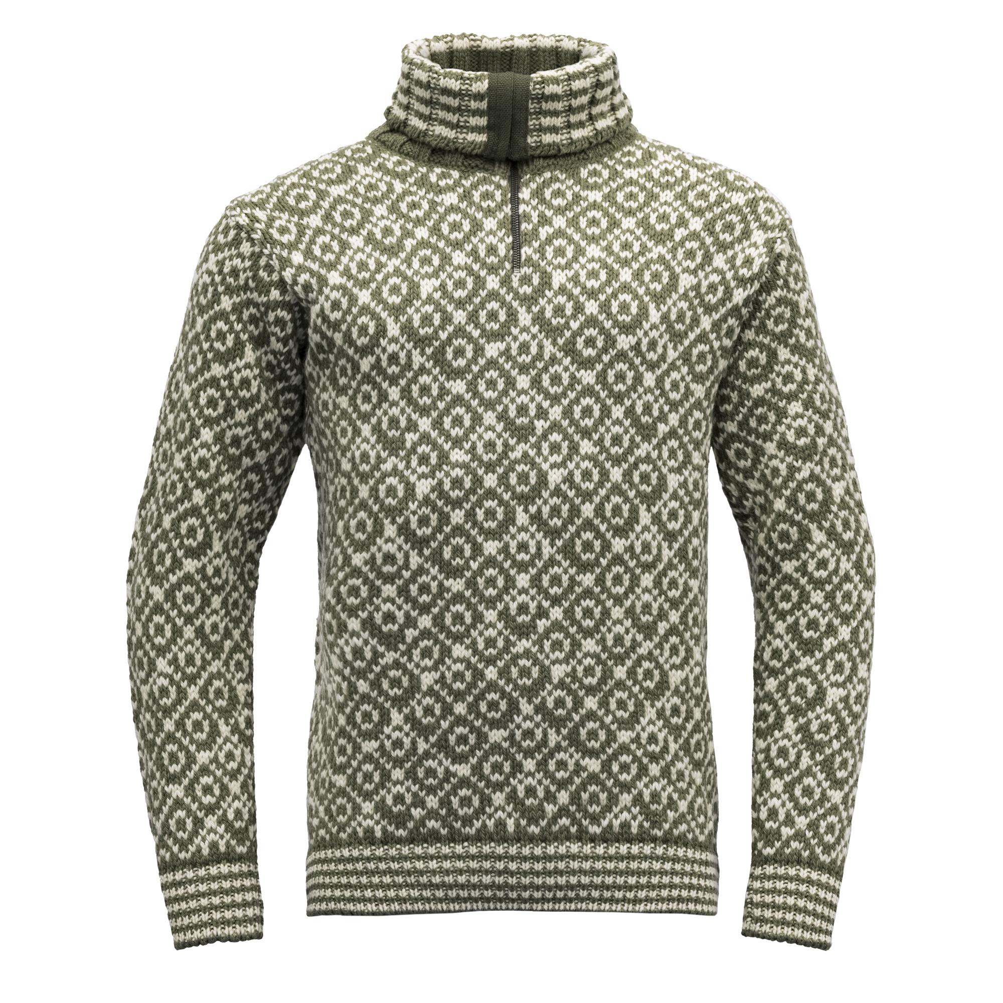 Bilde av Svalbard Wool Zip Neck