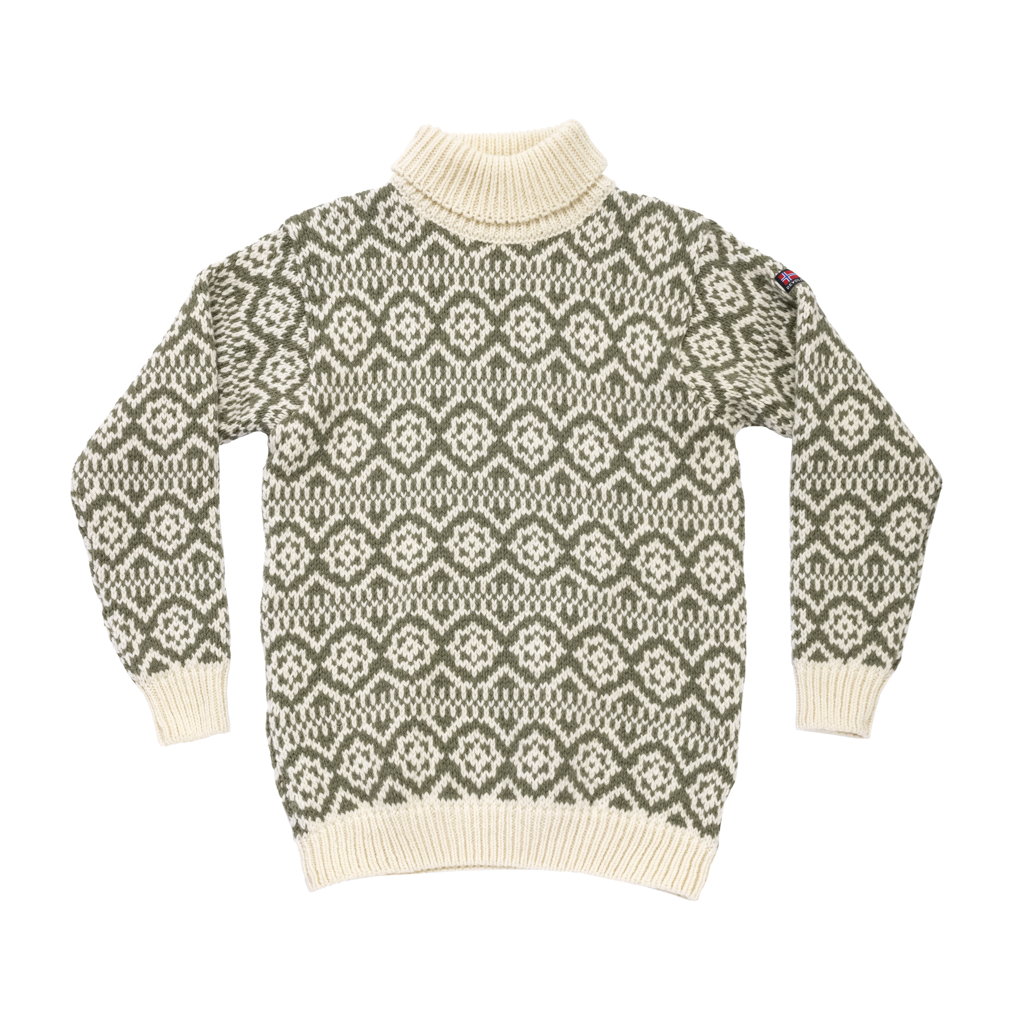 Unisex Hoddevik Wool High Neck XXL, Off White