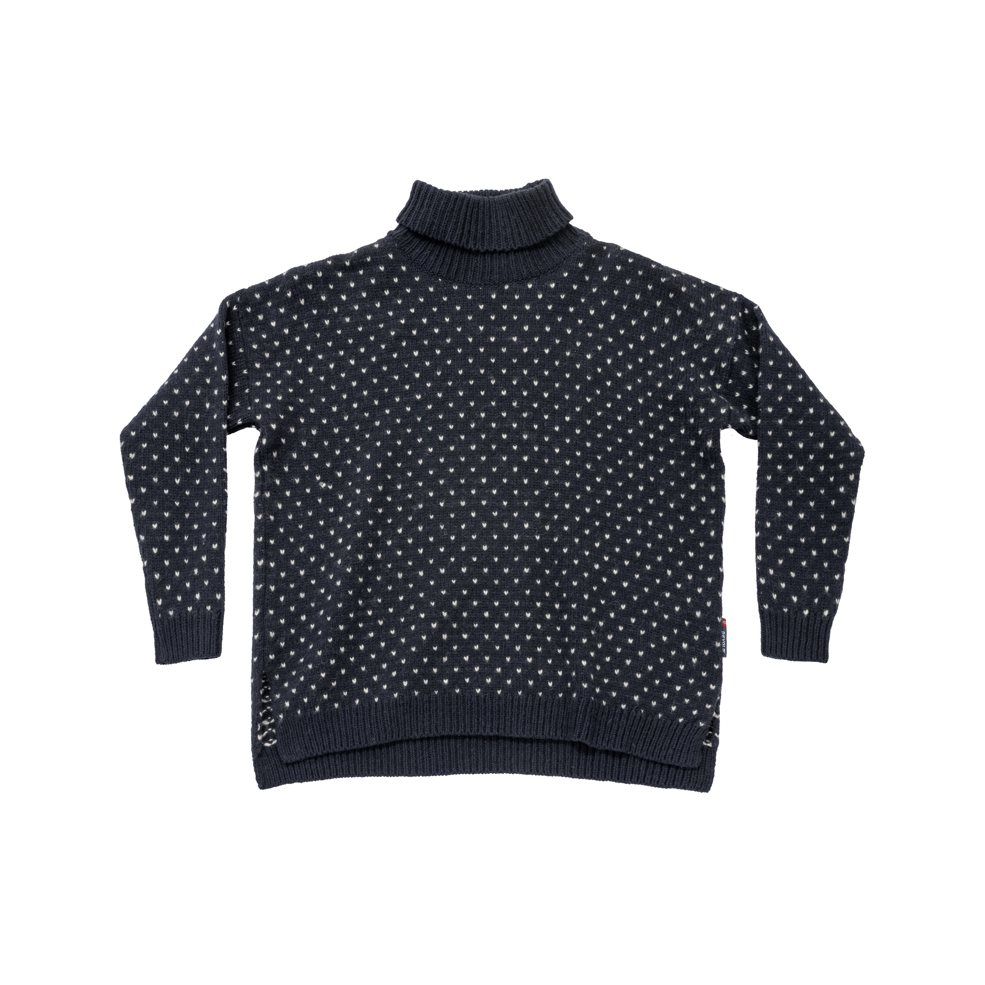 Sørisen Wool High Neck INK/GREY L