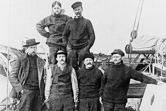 Amundsen arriving Nome